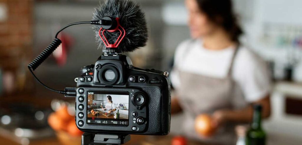 Social media video content on Instagram