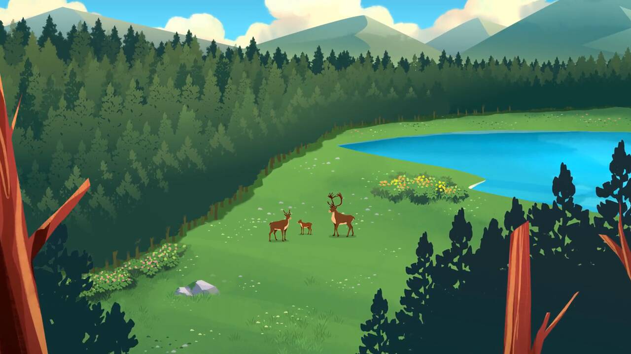 Upper Hay Regional Forests final animated frame, panel 1