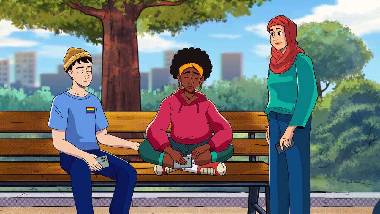 YWCA Canada final animated frame, panel 7